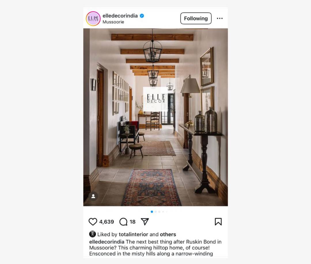 Elle Decor Feature