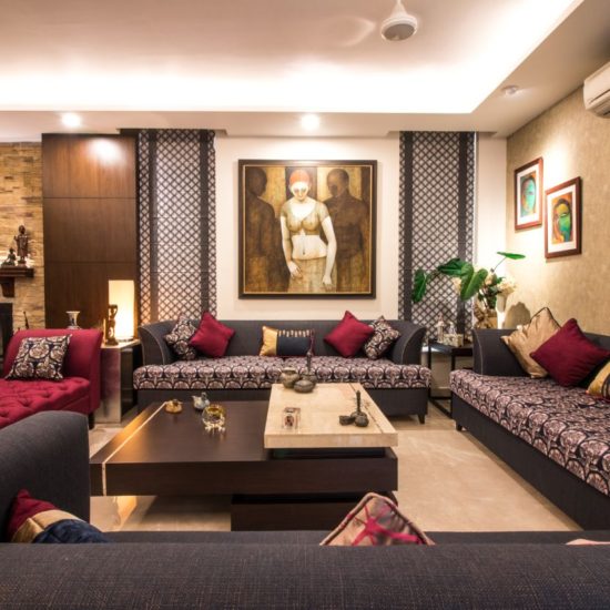 Palm Spring Villa, Gurgaon - Living Area