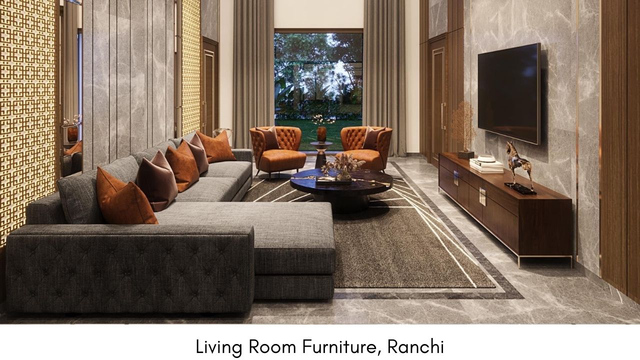 luxury Living Room furniture project in Ranchi