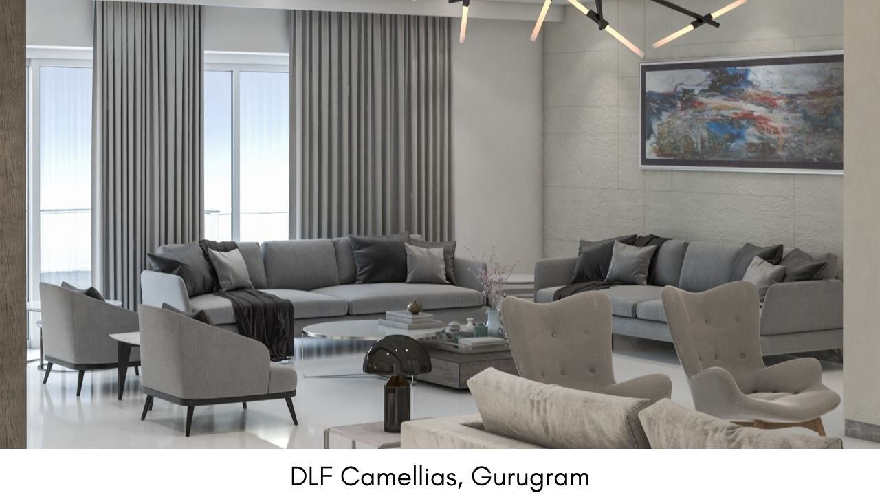 luxury interior and furniture project - DLF Camellias